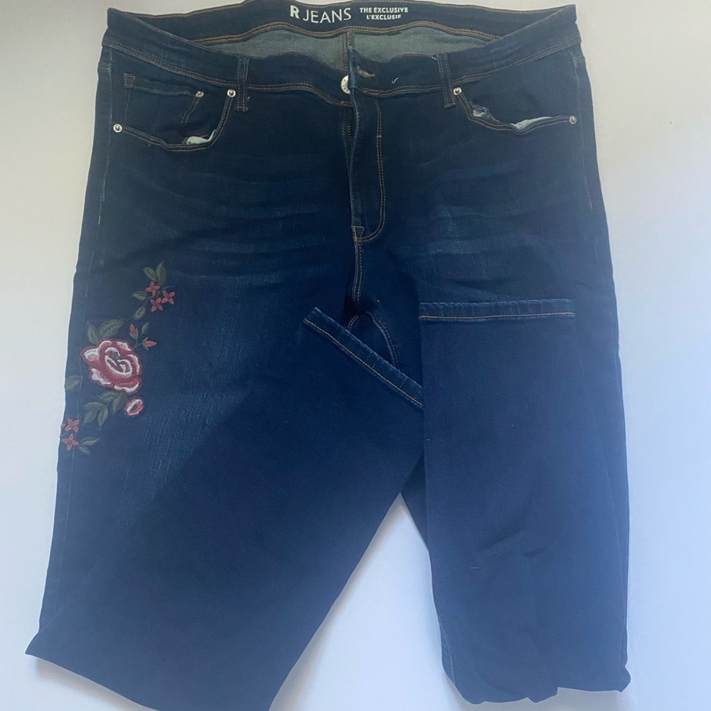 Floral Jeans